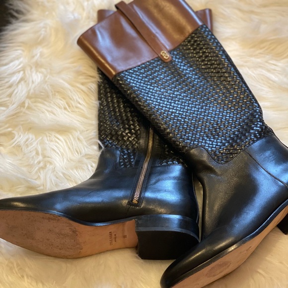 Cole Haan Shoes - Cole Haan Brennan Riding Boots. Two tone.